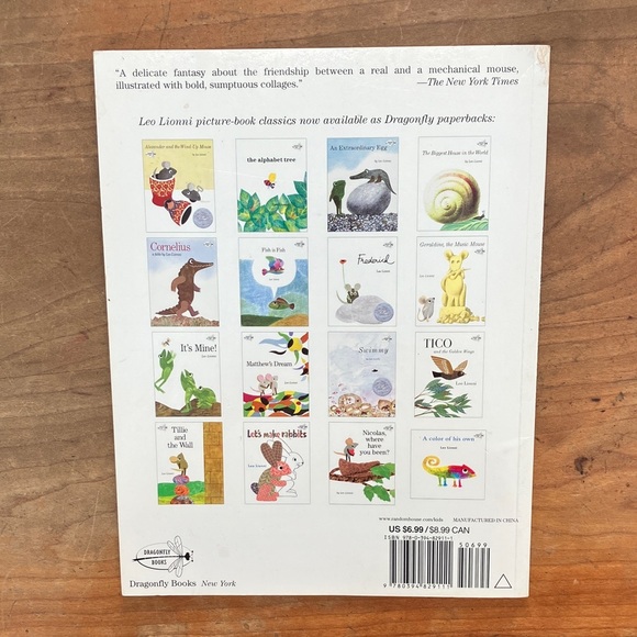 Alexander and the Wind-Up Mouse soft cover children’s Book by Leo Lionni - Picture 2 of 10